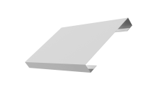 Ламель лицевая 150 забора жалюзи Texas 0,45 PE RAL 9003 сигнальный белый