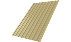 Профнастил С10A Grand Line 0,4 PE RAL 1014 слоновая кость