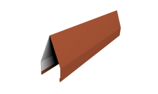 Ламель забора жалюзи Tokyo new 0,5 PurLite Matt RAL 8004 терракота