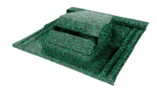 Вентилятор кровельный для композитной черепицы Metrotile RV75 MetroViksen зеленый