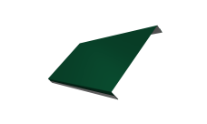 Ламель обратная 200 забора жалюзи Texas Grand Line 0,45 PE RAL 6005 зеленый мох