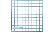 Решетка сварная оцинкованная для дождеприемника 300х300, класс нагрузки В125 Aquastok (32831)