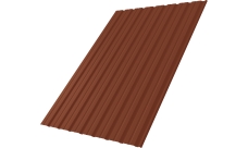 Профнастил С10R Grand Line 0,5 Сатин RAL 8004 терракота