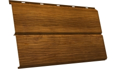 ЭкоБрус 3D 0,345 Grand Line 0,45 Print Elite с пленкой Golden Wood TwinColor