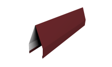 Ламель забора жалюзи Tokyo 0,45 PE RAL 3005 красное вино