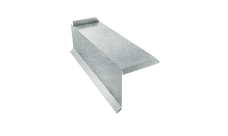 Планка торцевая сегментная 30мм Левая 0,6 Zn