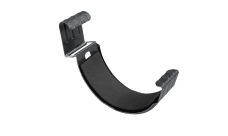 Соединитель желоба GL PU 125 мм RAL 7024 мокрый асфальт