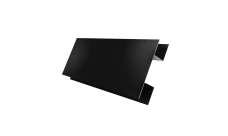 Планка H-образная Блок-Хаус новый Grand Line 0,5 PurPro матовый RAL 9005 черный (2м)