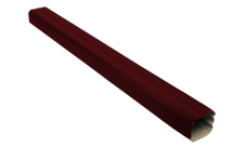 Труба прямоугольная Vortex 1м RAL 3005