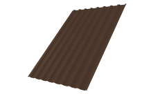 Профнастил С20B Grand Line 0,4 PE с пленкой RAL 8017 шоколад