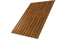 Профнастил С8A v01 Grand Line 0,45 Print-Double Elite Golden Wood