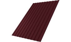 Профнастил С8A v01 Grand Line 0,45 Drap RAL 3005 красное вино