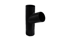 Тройник трубы New,100 мм Matt RAL 9005