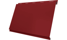 Вертикаль классик Grand Line 0,5 Сатин с пленкой RAL 3011 коричнево-красный