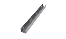 Крепежный вкладыш универсальный жалюзи Milan Slim 0,5 Satin RAL 7024 (2м)