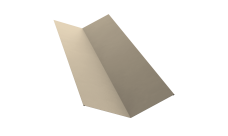 Планка ендовы верхней 145х145 0,45 Drap TX RAL 1015 светлая слоновая кость (2м)