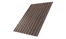 Профнастил С8A v01 0,45 Print Elite White Wood TwinColor