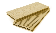 Террасная доска ДПК Grand Line 140мм вельвет и тиснение под дерево Золотой 3м (БШТ)