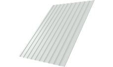 Профнастил С8A v01 Grand Line 0,45 Drap RAL 9003 сигнальный белый