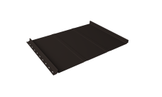 Кликфальц Line Grand Line 0,5 Velur X с пленкой на замках RR 32 темно-коричневый