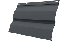 Корабельная доска 0,265 Grand Line 0,5 Velur X с пленкой RAL 7024 мокрый асфальт