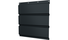 Софит металлический Классик v01 Grand Line без перфорации 0,45 PE-Double с пленкой RAL 7016 антрацитово-серый