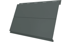 Вертикаль 0,2 line Grand Line 0,45 PE с пленкой RAL 7005 мышино-серый