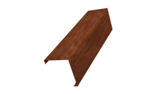 Декоративная накладка на столб универсальная 62х55 для забора жалюзи 0,45 Print Premium Rowan Wood Intense FTC (1,8м)