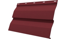 Корабельная доска Grand Line 0,45 ПЭ двухсторонний с пленкой RAL 3005 красное вино