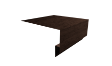 Планка околооконная сложная Экобрус Grand Line 200х75х25 0,45 Print Elite Antique Wood TwinColor (3м)