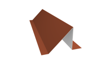 Планка снегозадержания малая Grand Line 0,45 Drap RAL 8004 терракота (3м)