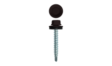 Саморез кровельный 4,8х35 (250шт) сверло №1 RAL 9005