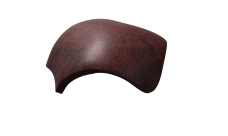 Вальмовая черепица без зажимов Braas магма