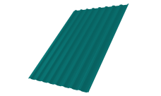 Профнастил С20B 0,45 PE RAL 5021 водная синь