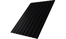 Профнастил С10B Grand Line 0,5 Сатин RAL 9005 черный