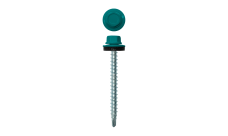 Саморез кровельный 4,8х50 (150шт) сверло №1 RAL 5021