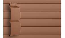 Сайдинг Блок-хаус Grand Line Колор Плюс темно-бежевый (3,0м)