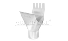 Воронка Grand Line ПУ 125/90мм RAL 9003 сигнальный белый