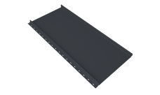 Кликфальц Мини Grand Line 0,5 PurLite матовый с пленкой на замках RAL 7024 мокрый асфальт