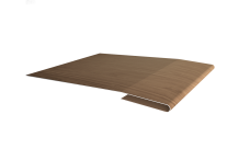 Планка начальная Grand Line 0,45 Print Elite Honey Wood TwinColor (2м)