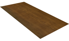 Плоский лист Grand Line 0,45 Print-Double Elite с пленкой Golden Wood