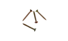 Саморез для крепления крюков водостока (Pz 5,0х40) желтый цинк, шлиц Pz2, (250шт) (короб)