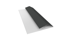 Планка финишная Блок-Хаус новый Grand Line 0,5 PurPro матовый RAL 7016 антрацитово-серый (2м)