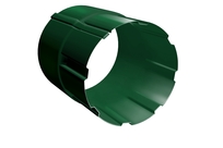 Соединитель трубы Grand Line PU 90 мм RAL 6005 зеленый мох
