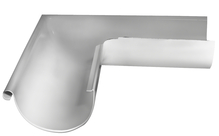 Угол желоба внешний Grand Line ПУ 90гр 125мм RAL 9003 сигнальный белый