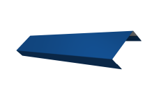 Ламель обратная 50 забора жалюзи Texas Grand Line 0,45 PE RAL 5005 сигнальный синий