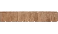 Панель ЯФАСАД Grand Line Сибирская дранка Классика янтарь