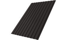 Профнастил С8B v02 Grand Line 0,45 PE RR 32 темно-коричневый