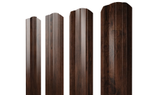 Штакетник М-образный A фигурный Grand Line 0,45 Print Elite Cherry Wood TwinColor