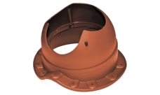 Элемент проходной Krovent Base-VT Wave 110 красно-коричневый